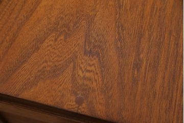 レトロ家具　昭和レトロ　スリムなサイズが使いやすい片袖デスク(平机、在宅ワーク、在宅用デスク、コンソールテーブル、サイドテーブル)(1)