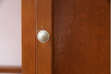 レトロ家具　昭和レトロ　スリムなサイズが使いやすい片袖デスク(平机、在宅ワーク、在宅用デスク、コンソールテーブル、サイドテーブル)(1)