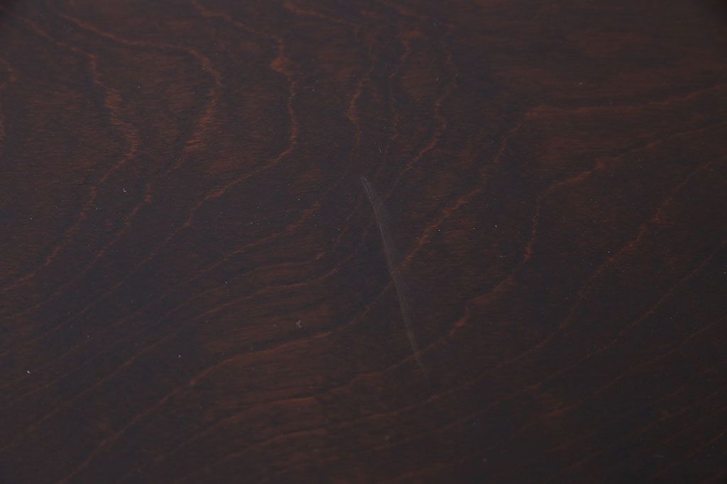 中古　北海道民芸家具　小物収納に使いやすいスリムなチェスト(引き出し、タンス)(定価約27万円)