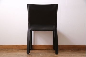 中古　Cassina(カッシーナ)　 CAB(キャブ) アームレスチェア (定価約17万円)(1)