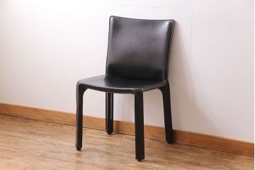 中古　Cassina(カッシーナ)　 CAB(キャブ) アームレスチェア (定価約17万円)(2)