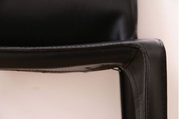 中古　Cassina(カッシーナ)　 CAB(キャブ) アームレスチェア (定価約17万円)(2)