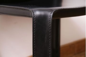 中古　Cassina(カッシーナ)　 CAB(キャブ) アームレスチェア (定価約17万円)(2)