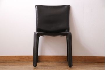 中古　Cassina(カッシーナ)　 CAB(キャブ) アームレスチェア (定価約17万円)(3)