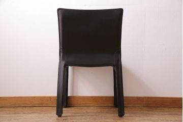 中古　Cassina(カッシーナ)　 CAB(キャブ) アームレスチェア (定価約17万円)(3)