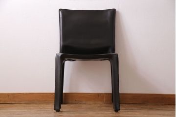 中古　Cassina(カッシーナ)　 CAB(キャブ) アームレスチェア (定価約17万円)