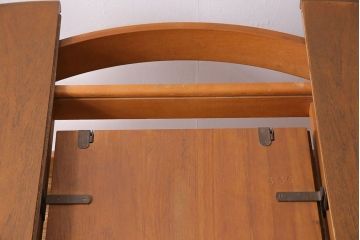 アンティーク家具　G-PLAN(ジープラン)　あたたかな雰囲気が魅力のエクステンションテーブル(伸張式机、ダイニングテーブル、ラウンドテーブル)