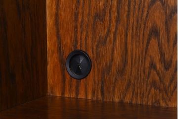 中古美品　三越Brugge(ブルージュ)シリーズ　キッチンキャビネット(食器棚、飾り棚、戸棚)(2)