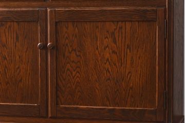 中古美品　三越Brugge(ブルージュ)シリーズ　キッチンキャビネット(食器棚、飾り棚、戸棚)(2)