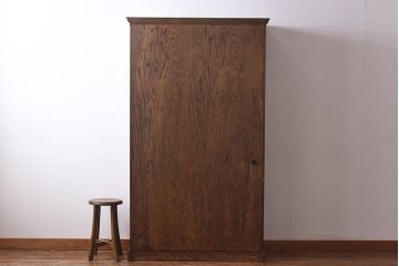 中古美品　三越Brugge(ブルージュ)シリーズ　キッチンキャビネット(食器棚、飾り棚、戸棚)(2)