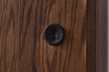 中古美品　三越Brugge(ブルージュ)シリーズ　キッチンキャビネット(食器棚、飾り棚、戸棚)(2)