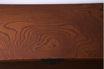 リメイク家具　伝統民芸　岩谷堂箪笥　脚付　和タンスと収納棚の2wayサイドボード(衣装箪笥)