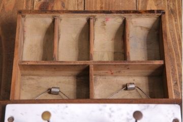 アンティーク雑貨　昭和レトロ　昔懐かしいムード漂うキャッシュレジスター(キャッシャー、金銭登録機)