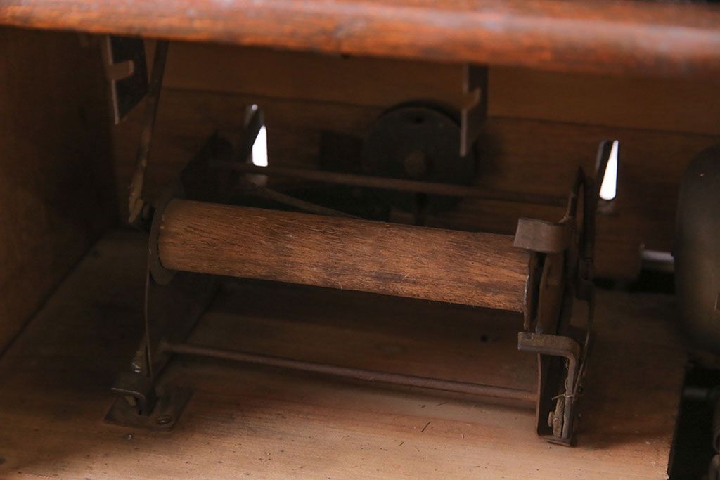 アンティーク雑貨　昭和レトロ　昔懐かしいムード漂うキャッシュレジスター(キャッシャー、金銭登録機)