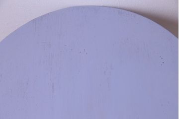 ペイント家具　淡い色合いが可愛いサイドテーブル(カフェテーブル、ラウンドテーブル、飾り台)