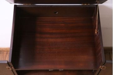 アンティーク家具　イギリスアンティーク　マホガニー材のシックなオーディオキャビネット(キャビネット)