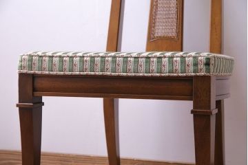 中古美品　DREXEL HERITAGE(ドレクセルヘリテイジ) TRIUNE(トライユン) サイドチェア(ダイニングチェア)(1)(定価約17万円)