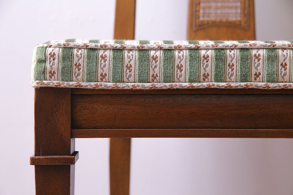 中古美品　DREXEL HERITAGE(ドレクセルヘリテイジ) TRIUNE(トライユン) サイドチェア(ダイニングチェア)(1)(定価約17万円)