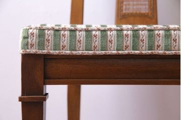 中古美品　DREXEL HERITAGE(ドレクセルヘリテイジ) TRIUNE(トライユン) サイドチェア(ダイニングチェア)(1)(定価約17万円)