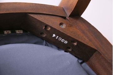 中古美品　DREXEL HERITAGE(ドレクセルヘリテイジ) TRIUNE(トライユン) サイドチェア(ダイニングチェア)(1)(定価約17万円)