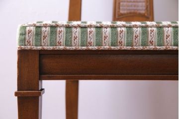 中古美品　DREXEL HERITAGE(ドレクセルヘリテイジ) TRIUNE(トライユン) サイドチェア(ダイニングチェア)(2)(定価約17万円)