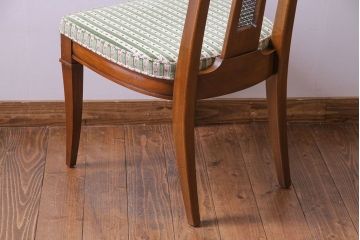 中古美品　DREXEL HERITAGE(ドレクセルヘリテイジ) TRIUNE(トライユン) サイドチェア(ダイニングチェア)(2)(定価約17万円)