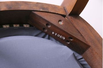 中古美品　DREXEL HERITAGE(ドレクセルヘリテイジ) TRIUNE(トライユン) サイドチェア(ダイニングチェア)(2)(定価約17万円)