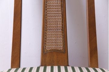 中古美品　DREXEL HERITAGE(ドレクセルヘリテイジ) TRIUNE(トライユン) サイドチェア(ダイニングチェア)(3)(定価約17万円)