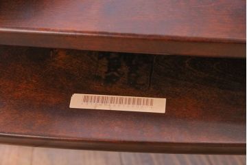 中古　北海道民芸家具　#697　落ち着きのある高座椅子(回転イス、ダイニングチェア)(2)