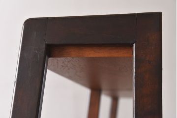 北欧家具　チーク材　引き出せる作業台が便利な飾り棚(キャビネット、シェルフ、ラック)