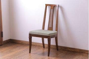 中古美品　DREXEL HERITAGE(ドレクセルヘリテイジ) TRIUNE(トライユン) サイドチェア(ダイニングチェア)(定価約17万円)