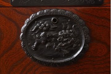 中古　駿河民芸　高級感あふれる雰囲気の重ね箪笥(衣装箪笥、引き出し)