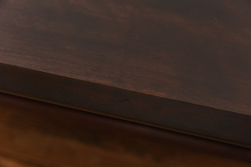 中古　北海道民芸家具　高級感漂う和モダンのローテーブル(センターテーブル)