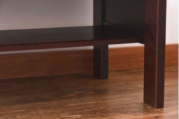 中古　北海道民芸家具　高級感漂う和モダンのローテーブル(センターテーブル)