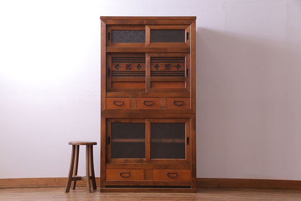 【直接引取限定】 飾り棚 アンティーク家具 10896_thumbnail.jpg