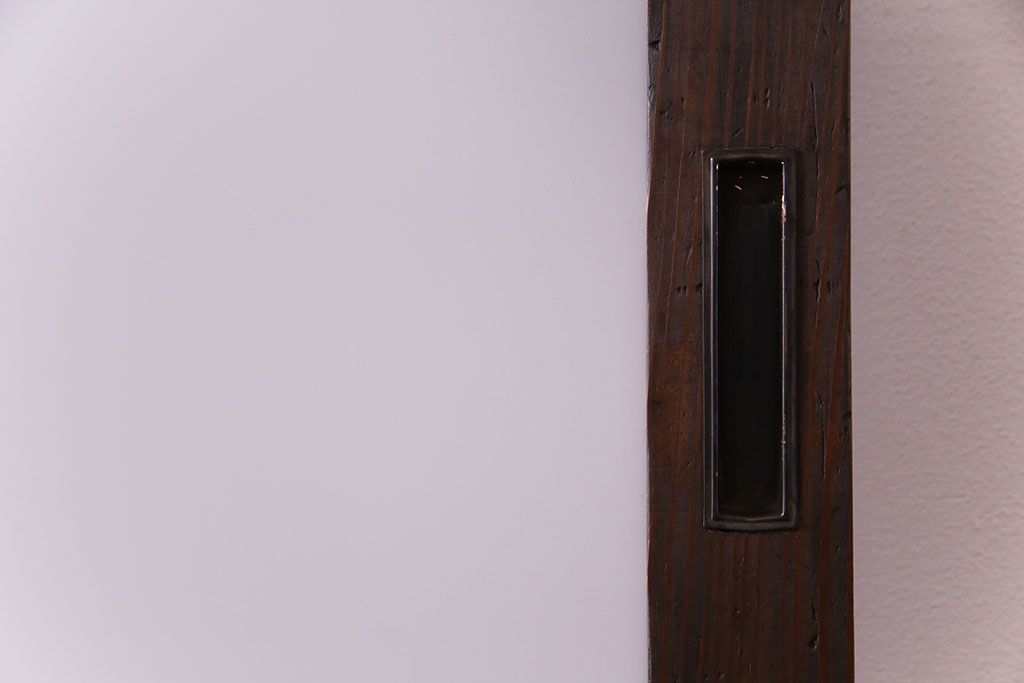 大正ロマン　色ガラス入り!上品な和モダン空間におすすめのガラス戸(引き戸、建具)2枚セット