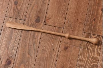 展示美品　日進木工　ac-cent(アク・セント)　STEP STEP　靴べら付スツール