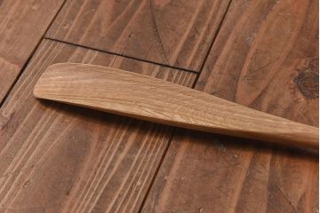 展示美品　日進木工　ac-cent(アク・セント)　STEP STEP　靴べら付スツール