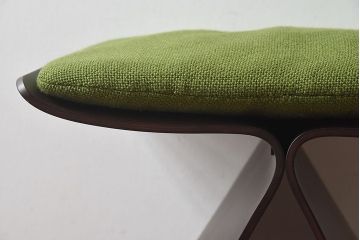 中古　美品　天童木工　S-0521RW-ST　柳宗理　専用クッション付き　バタフライスツール