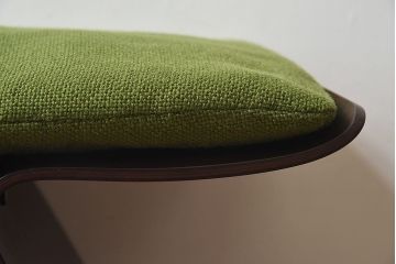 中古　美品　天童木工　S-0521RW-ST　柳宗理　専用クッション付き　バタフライスツール
