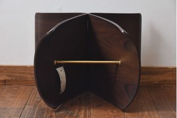 中古　美品　天童木工　S-0521RW-ST　柳宗理　専用クッション付き　バタフライスツール