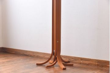 アンティーク雑貨　中古　天童木工　ALBERO　T-4107MP-CH　メープル材　奥山清行(KEN OKUYAMA)　コートハンガー