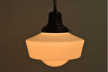 昭和レトロ ぽってりとしたフォルムが素朴な味わいのペンダントライト(天井照明、吊り下げ照明)(1)