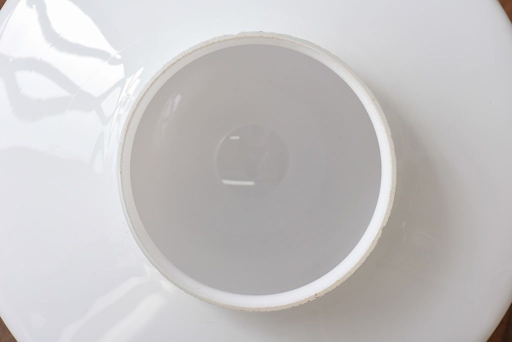 昭和レトロ ぽってりとしたフォルムが素朴な味わいのペンダントライト(天井照明、吊り下げ照明)(1)