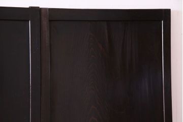 【商談品】古民具　古さを感じる木の質感　明治期の板戸(引き戸、建具)3枚組