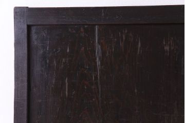 【商談品】古民具　古さを感じる木の質感　明治期の板戸(引き戸、建具)3枚組