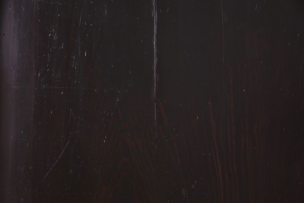 【商談品】古民具　古さを感じる木の質感　明治期の板戸(引き戸、建具)3枚組