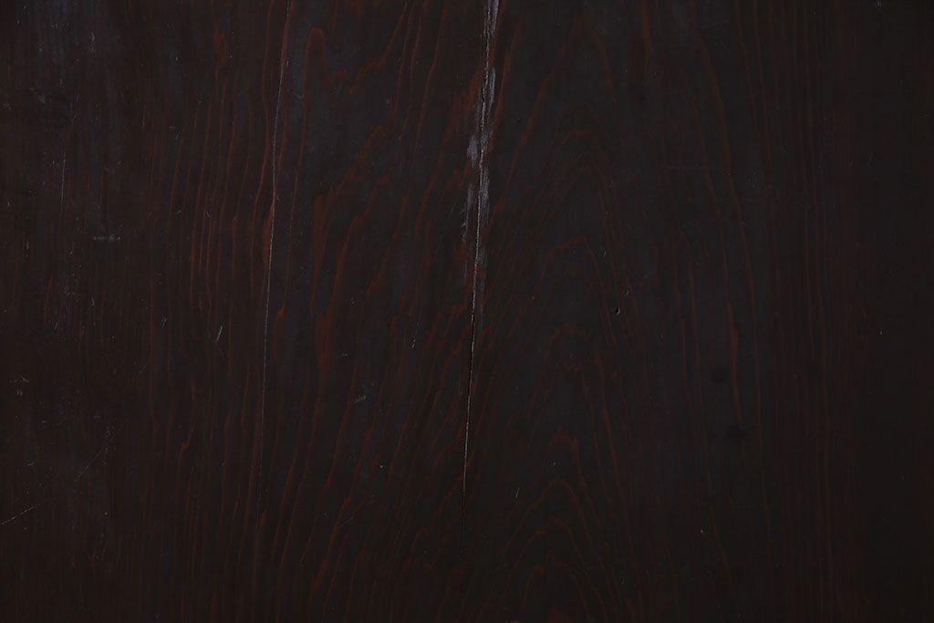 【商談品】古民具　古さを感じる木の質感　明治期の板戸(引き戸、建具)3枚組