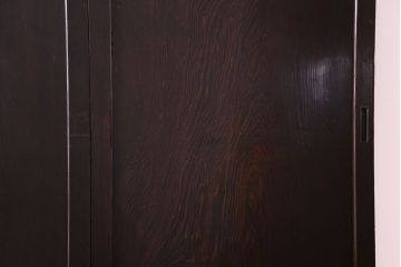 【商談品】古民具　古さを感じる木の質感　明治期の板戸(引き戸、建具)3枚組