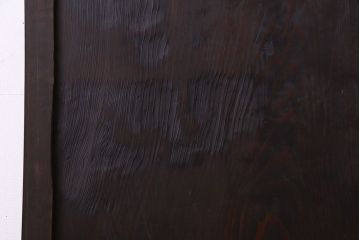 【商談品】古民具　古さを感じる木の質感　明治期の板戸(引き戸、建具)3枚組